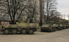В Харьковской области произошли два ДТП с участием украинской бронетехники