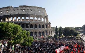 В Риме против трудовой реформы митингуют около миллиона человек