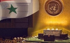 Сирия требует от ООН ввести санкции против Израиля