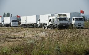 На Украину прорвались шесть российских грузовиков