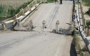 В Крыму рухнул мост