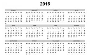 Обнародован календарь выходных и праздников на 2016 год