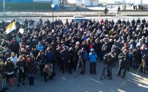 В Севастополе прессу отводили от протестного пикета