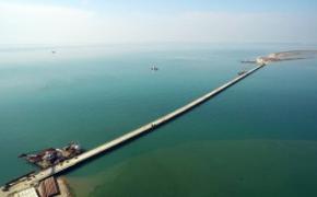 Керченский мост поделился видео о себе