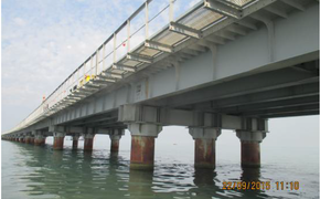 Мост через Керченский пролив изнутри