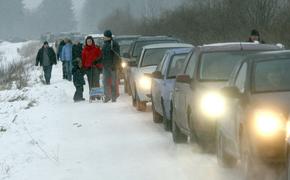 Московских водителей предупредили об опасности