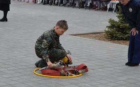 Юные суворовцы из Волгоградской области соревновались в предупреждении пожаров