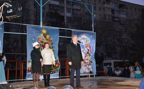 Волгоградский алюминиевый завод подарил жителям Тракторозаводского района новогоднюю елку