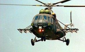 В Беларуси военный вертолет Ми-24 опрокинулся при посадке
