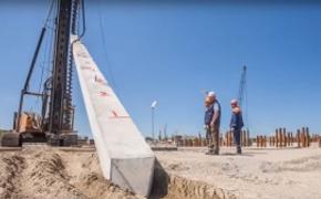 Строители Керченского моста забили тысячную сваю (ВИДЕО)