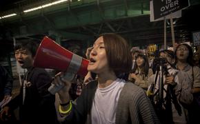 В Японии проходит массовый митинг после убийства японки экс-морпехом США