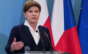 Премьер-министр Польши: Варшава очень рада решению о продлении санкций против РФ