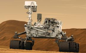 Марсоход Curiosity извлечёт пробы марсианской воды