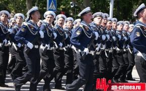 Военные моряки России готовятся к параду в Севастополе