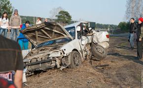 В Подмосковье столкнулись сразу пять автомобилей