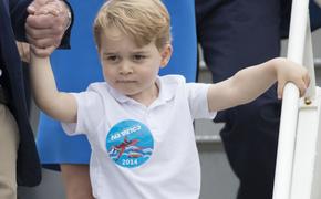 Трогательные фотографии принца Джорджа появились в сети в день его трехлетия