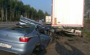Водитель Citroen погиб в ДТП с грузовиком Scania на трассе М-7