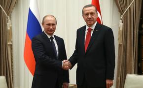 Встреча Эрдогана и Путина началась с опозданием и продолжалась около двух часов
