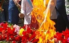 Мемориал «Вечный огонь» в Кирове был испачкан неизвестными