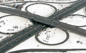 Из-за снегопада движение в область из Москвы затруднено