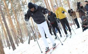 Футболисты «Урала» открыли лыжный сезон