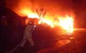 В Челябинске в будке автостоянки заживо сгорел охранник