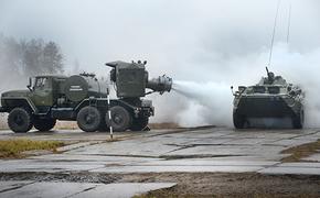 В Саратовской области дымовой завесой замаскировали крупный железнодорожный узел