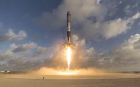 SpaceX опубликовала видео испытания центрального блока ракеты Falcon Heavy