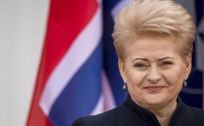 Минск потребовал от Литвы объяснений по поводу заявлений Грибаускайте