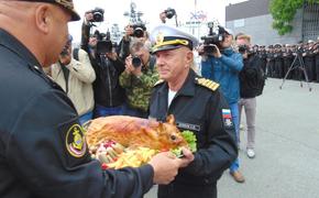 Во Владивосток из дальнего похода вернулось госпитальное судно «Иртыш»