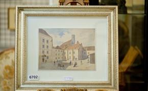 На германском аукционе выставили картины Гитлера