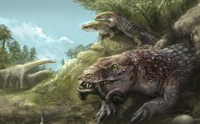 Палеонтологи смогли описать гигантскую рептилию, питавшуюся динозаврами