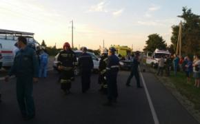 В ДТП под Курском погибли шесть человек, пятеро из погибших - дети