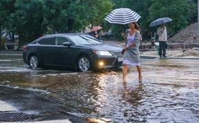 В Москве на пятницу объявлен "желтый" уровень опасности из-за дождей
