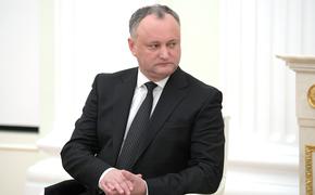 Додон заявил о попытках втянуть РФ в конфликт в Приднестровье