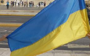 В Киеве попытались взорвать памятник с вонзенным в карту России мечом