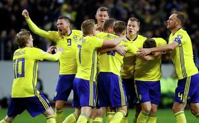 Шведская сборная отпраздновала выход в финал ЧМ-2018 и побрила Гранквиста