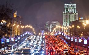 Вечерняя Москва встала в девятибалльные пробки