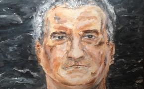 Художница нарисовала портрет Сергея Аксенова в  костюме древнего грека