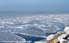 Не повторять! Сеть взорвал ролик купания девушки во льдах Каспийского моря