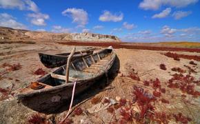 Российский космонавт опубликовал фото исчезающего моря