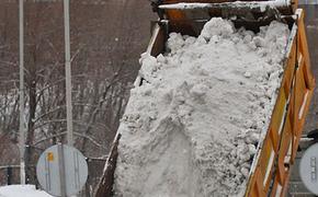 В Москве убрали миллион кубометров снега за день