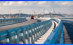 Крымский мост соединил Таманский и Крымский берега