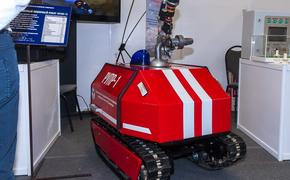 В Саратове создали уникального робота-пожарного