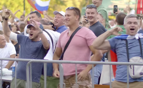 На матче Испания-Россия болельщики съели 300 кг шашлыка и выпили тонну пива