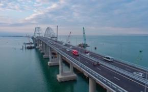 За два месяца по Крымскому мосту проехало более 1 млн машин