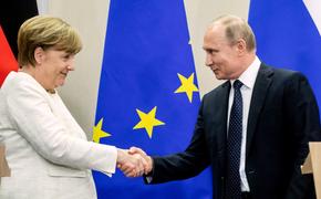 Названы возможные темы переговоров Путина и Меркель 18 августа
