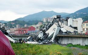 Из-за обрушения моста в Генуе без крыши над головой остались более 600 человек