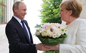 Путин и Меркель: новый роман?