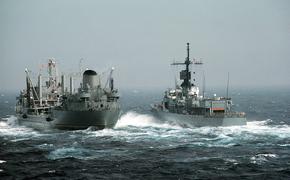 Опубликованы кадры совместных учений ВМФ и ВКС в Средиземном море